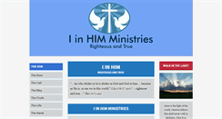 Desktop Screenshot of iinhimministries.org